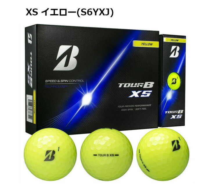 楽天市場】BRIDGESTONE GOLF [ ブリヂストン ] TOUR B XS GOLF BALL 