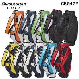 ブリヂストン ゴルフ CBG422 軽量ベーシックモデル キャディバッグ 【 2024年モデル 】 9型 5分割 ゴルフバッグ BRIDGESTONE GOLF