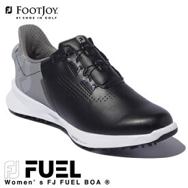 FOOTJOY 【フットジョイ】 FUEL Boa 2022 レディース ゴルフ シューズ 90121 ブラック (W) フューエル ボア [3E相当] 【2022年モデル】