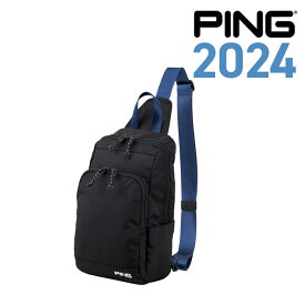 ピン GB-P2410 ブラックライン スリングパック ブラック 【 2024年モデル 】 BLACK LINE SLING PACK ワンショルダーバッグ ゴルフ バッグ 用品 PING ななめ掛けバッグ ボディバッグ