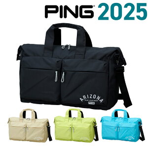 ピン アリゾナ カジュアル ボストン GB-U2501 【 2025年モデル 】 メンズ ゴルフ バッグ ボストンバッグ PING 大容量が収納可能なボストンタイプ おしゃれ