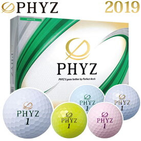 BRIDGESTONE GOLF [ブリヂストン ゴルフ] PHYZ [ファイズ] 2019 ゴルフ ボール (1ダース：12球)