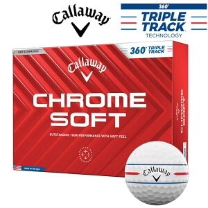 _Z[^ y[zLEFC 2024 CHROME SOFT 360° TRIPLE TRACK St {[ 1_[X(12) N \tg 360° gvEgbN Stpi 2024Nf Callaway