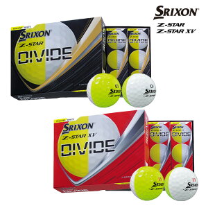 �y���[�\�z�_�����b�v �X���N�\�� Z-STAR DIVIDE / Z-STAR XV DIVIDE �S���t �{�[�� 1�_�[�X(12��) 2025�N���f�� DUNLOP SRIXON �f�B�o�C�h