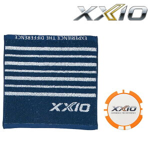 ダンロップ ゼクシオ ウォッシュタオル+チップマーカーセット GGF-10347 ゴルフ用品 2024年モデル DUNLOP XXIO