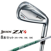 楽天市場】スリクソンzx4 アイアンセットの通販