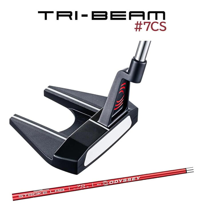 楽天市場】オデッセイ TRI-BEAM 2023 パター ＃7CS STROKE LABシャフト 