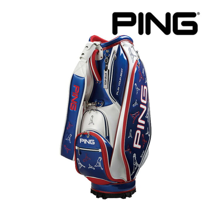 楽天市場】ピン MR.PING キャディバッグ メンズ トリコロール  