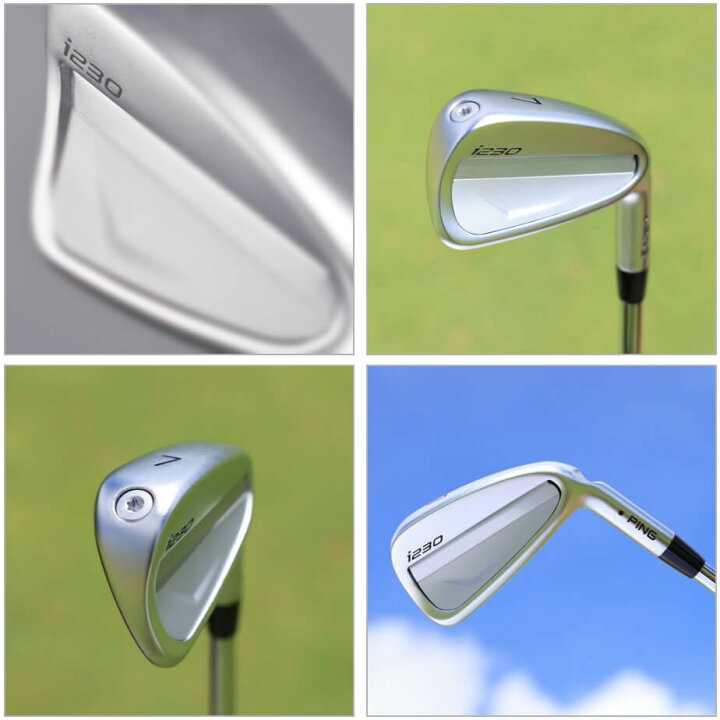 楽天市場】ピン i230 単品アイアン(3l、4l、UW) PING TOUR 2.0 CHROME 