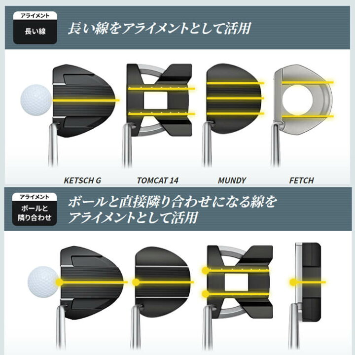楽天市場】ピン 2024 ANSER D [アンサーD] パター PING COMPOSITE-BLK 