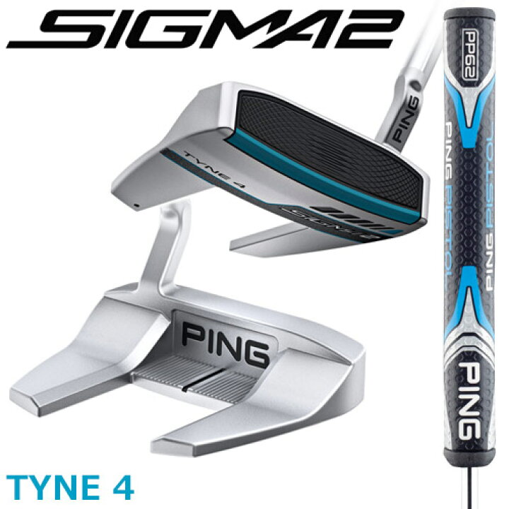 楽天市場】PING [ピン] SIGMA2 [シグマ2] TYNE 4 [タイン4] パター 