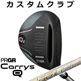 【メーカーカスタム】 PRGR [プロギア] Carrys Q [キャリーズ キュー] フェアウェイウッド Speeder EVOLUTION VII カーボンシャフト