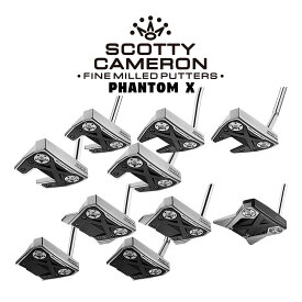 タイトリスト Scotty Cameron [スコッティ・キャメロン] PHANTOM X [ファントムエックス] パター メンズ 右用 日本正規品 ゴルフ Titleist