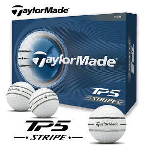 �y���[�\�z�e�[���[���C�h 2026 TP5 �X�g���C�v �S���t�{�[�� 1�_�[�X(12��) TP5 STRIPE TaylorMade ���{���K�i
