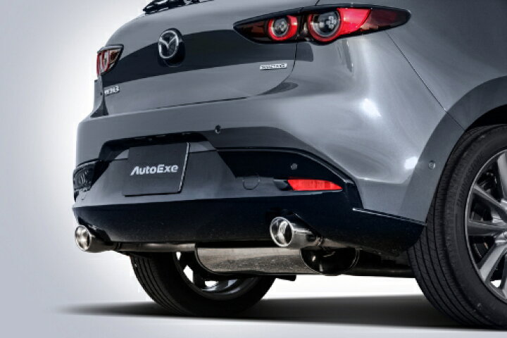 楽天市場】AUTOEXE Premium Tail Muffler マツダ マツダ3 BPFJ3P 