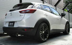 BLITZ NUR-SPEC VS マツダ CX-3 2WD DK5FW用 (63163)【マフラー】【自動車パーツ】ブリッツ ニュルスペック ブイエス