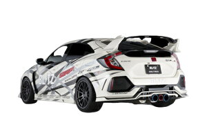 BLITZ NUR-SPEC CUSTOM EDITION VSR+CR ホンダ シビック タイプR FK8用 (63174D)【マフラー】【自動車パーツ】ブリッツ ニュルスペック カスタムエディション ブイエスアール カーボンレッド CARBONRED【車