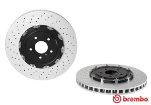 brembo FLOATING BRAKE DISC �t�����g�p �h�����h�f�B�X�N ���Y �j�b�T�� GT-R R35 ���[�^�[380×34mm�ԗp (09.A187.13)�y�u���[�L���[�^�[�z�y�����ԃp�[�c�z�u�����{ �t���[�e�B���O�u���[�L�f�B�X�N