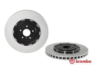 brembo FLOATING BRAKE DISC �t�����g�p �v���[���f�B�X�N ���Y �j�b�T�� GT-R R35 ���[�^�[390×34mm�ԗp (09.B386.23)�y�u���[�L���[�^�[�z�y�����ԃp�[�c�z�u�����{ �t���[�e�B���O�u���[�L�f�B�X�N
