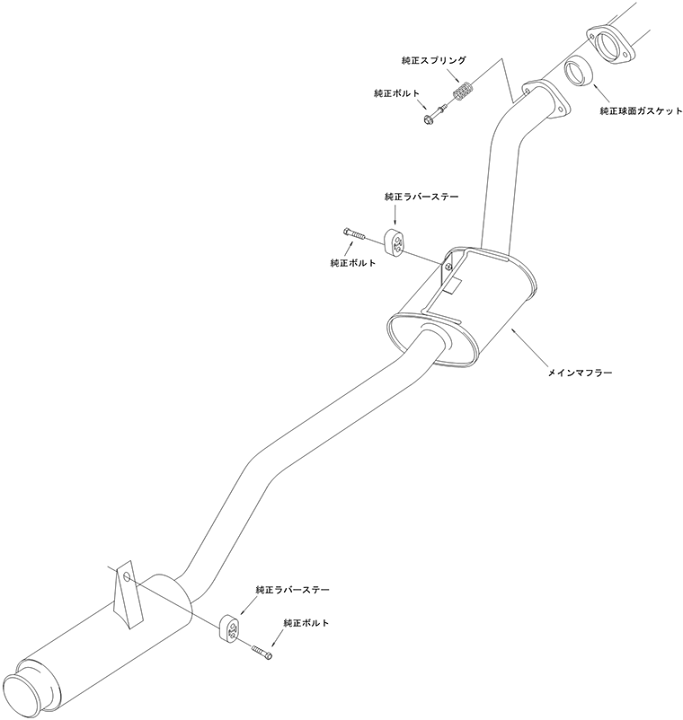 楽天市場】HKS Silent Hi-Power スズキ ジムニー JA12W/JA22W用 (31006