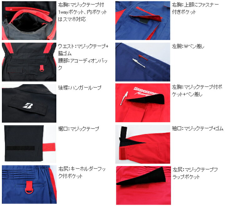 楽天市場】BRIDGESTONE MOTORSPORT PIT CREW SUIT (ブリヂストン 