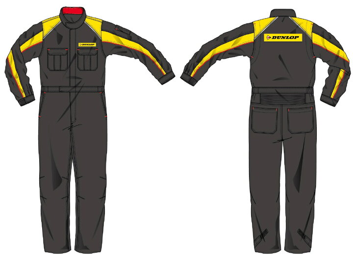 楽天市場】ダンロップ モータースポーツ 長袖ツナギ (T-3)【ワーク 