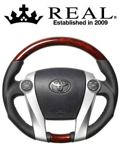 REAL STEERING IWiV[Y g^ vEX(vEXAt@) ZVW40W/ZVW41Wp J[FuEEbh (30-2-BRW)ynhzyԃp[czA XeAO