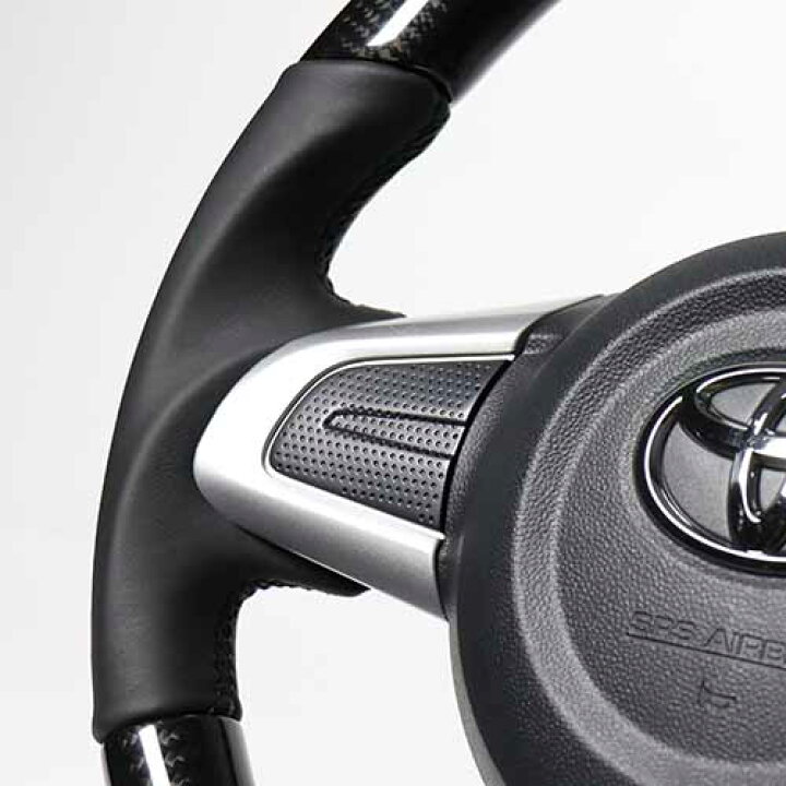 REAL STEERING オリジナルシリーズ ダイハツ キャストアクティバ LA250S/LA260S用 カラー:ブラックカーボン (M90 -BKC-BK)【ハンドル】レアル ステアリング 矢東タイヤ レアル キャストアクティバ LA250S LA260S ステアリング M90-LPB-BL REAL オリジナルシリーズ