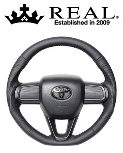 REAL STEERING �I���W�i���V���[�Y �g���^ �s�N�V�X �g���b�N ��� S500U/S510U�p �J���[�F�I�[�����U�[(���b�h�X�e�b�`)(DIB-LPB-RD)�y�n���h���z�y�����ԃp�[�c�z���A�� �X�e�A�����O