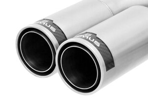 REMUS レムス SPORTS LABEL VW フォルクスワーゲン ゴルフ V GTI/GTX 用片側2本(954008 0584c)【eマーク適合品】