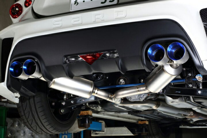 楽天市場】SARD Ti-Z - FULL TITANIUM MUFFLER トヨタ 86 ZN6用 左右4 
