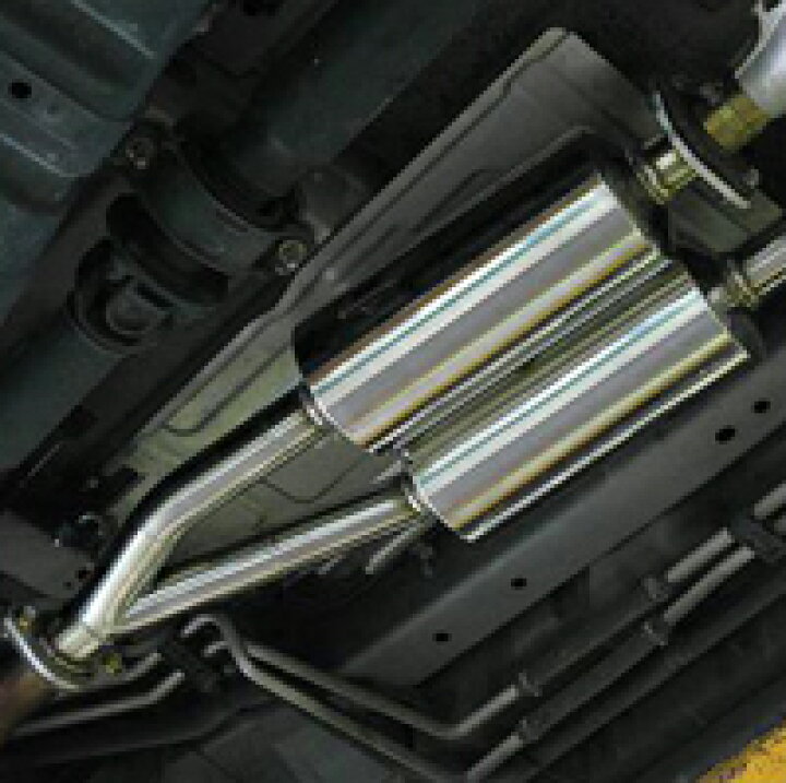 楽天市場】スルガスピード PFS・V6ツインセンターマフラー（バージョン 