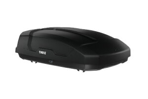 THULE ���[�t�{�b�N�X �t�H�[�XXT S �J���[�F�u���b�N�G�A���X�L�� (TH6351) �y�L�����A�z�y�����ԃp�[�c�z �X�[���[ Roof Boxes ForceXT �y�l����������q�l���S�ɂĔz���\�z