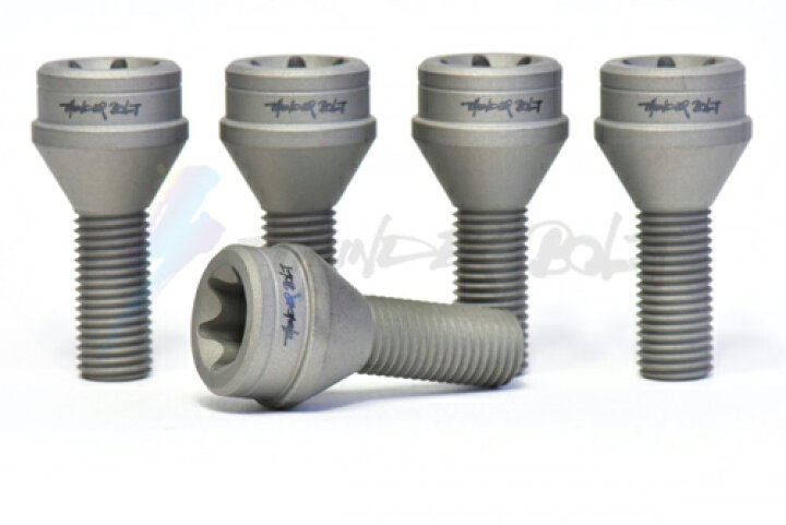 楽天市場】Thunder Bolt Titanium BE ONE M12xP1.5 26mm コニカル座 20 
