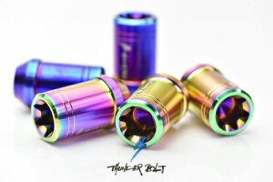 Thunder Bolt Titanium BE ONE Nuts M14xP1.5 RjJ 24Zbg(one-1415n)yzC[p[czT_A{g`^jE Ti zC[ibg r[