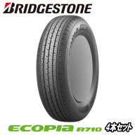 【楽天Carチケット購入で更にP10倍】R710 2026年製 4本セット BRIDGESTONE TIRE Ecopia R710 195/80R15 1…