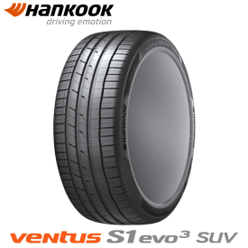 【タイヤ交換対象】HANKOOK Ventus S1 evo3 SUV K127A 235/55R19 101V 【235/55-19】 【新品Tire】 サマータイヤ ハンコック タイヤ ベンタス エスワン エボスリー 【個人宅配送OK】