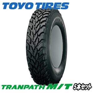 【タイヤ交換対象】TOYO TIRES TRANPATH M/T 195R16C 104/102Q 6PR の5本セット 【195-16】【新品Tire】 サマータイヤ トーヨー タイヤ トランパス エムティー スズキ ジムニーのカスタムにオススメ