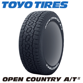 【タイヤ交換対象】TOYO TIRES OPEN COUNTRY A/T III 195/80R15 96S 片側ホワイトレター 【195/80-15】 【新品Tire】 サマータイヤ トーヨー タイヤ オープンカントリー エーティースリー AT3 【個人宅配送OK】