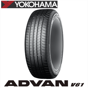 y^CΏہzYOKOHAMA ADVAN V61 225/55R19 99V y225/55-19z yViTirez T}[^C Rn} ^C Aho V61 ylzOKz