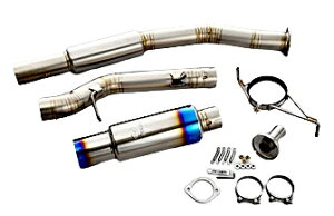 TOMEI POWERED Ti RACING TITANIUM MUFFLER 日産 スカイライン GT-R BNR34用 (441010)【マフラー】【自動車パーツ】東名(トウメイ) パワード Tiレーシング チタニウムマフラー【代金引換不可】