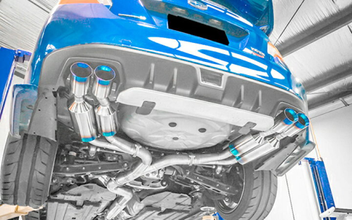 楽天市場】ROWEN PREMIUM01TR HEAT BLUE TITAN スバル WRX STI VAB用 