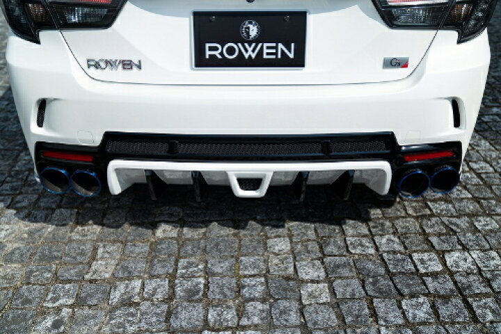 楽天市場】ROWEN SPORT リヤディフューザー(カーボン) トヨタ マークX 