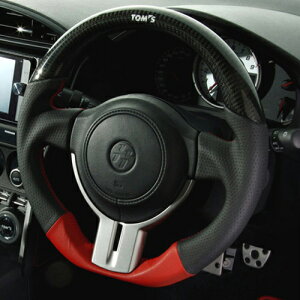 TOM'S STEERING トヨタ 86 前期 ZN6用 カーボンモデル(品番:45100-TZN63)【ハンドル】【自動車パーツ】トムス ステアリング
