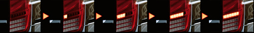 TOM'S LED TAIL LAMP トヨタ ヴォクシー ZRR80 ZRR85用 （81500-TZR80）トムス LED テールランプ