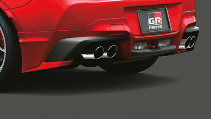 楽天市場】TRD GR SPORTS MUFFLER トヨタ GR86 ZN8用 （MS153-18005 