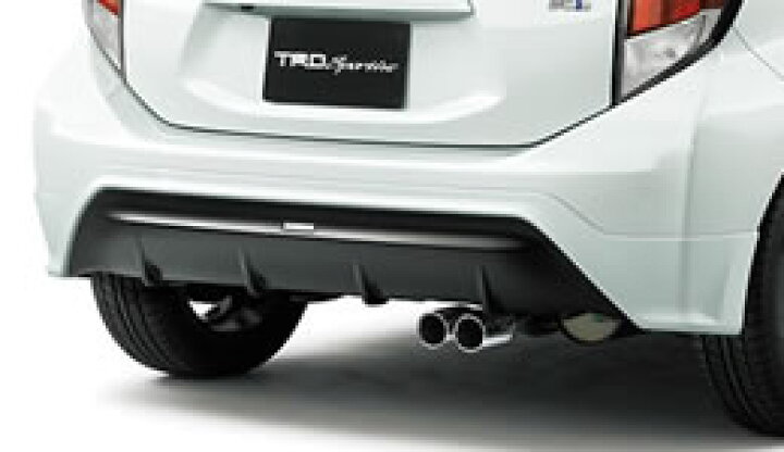 楽天市場】TRD High Response Muffler ver.S トヨタ アクア 12/8〜車 