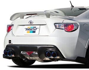 TRUST COMFORT SPORT GTスラッシュマフラー トヨタ 86 ZN6用 バージョン3(10110733)【マフラー】【自動車パーツ】トラスト コンフォートスポーツGTS