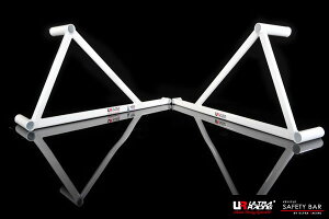 Ultra Racing ���A�����o�[�T�C�h�u���[�XBMW 3�V���[�Y E46 AL19/AM20/AM25/AM28/AV22/AV25/AV30�p (RS6-995P)�y�⋭�p�[�c�z�y�����ԃp�[�c�z�E���g�����[�V���O Rear Member Side Braces
