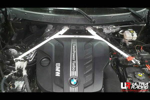 Ultra Racing �t�����g�^���[�o�[BMW X6 E71 FG30/FG35�p (TW4-3408)�y�⋭�p�[�c�z�y�����ԃp�[�c�z�E���g�����[�V���O Front Tower Bar